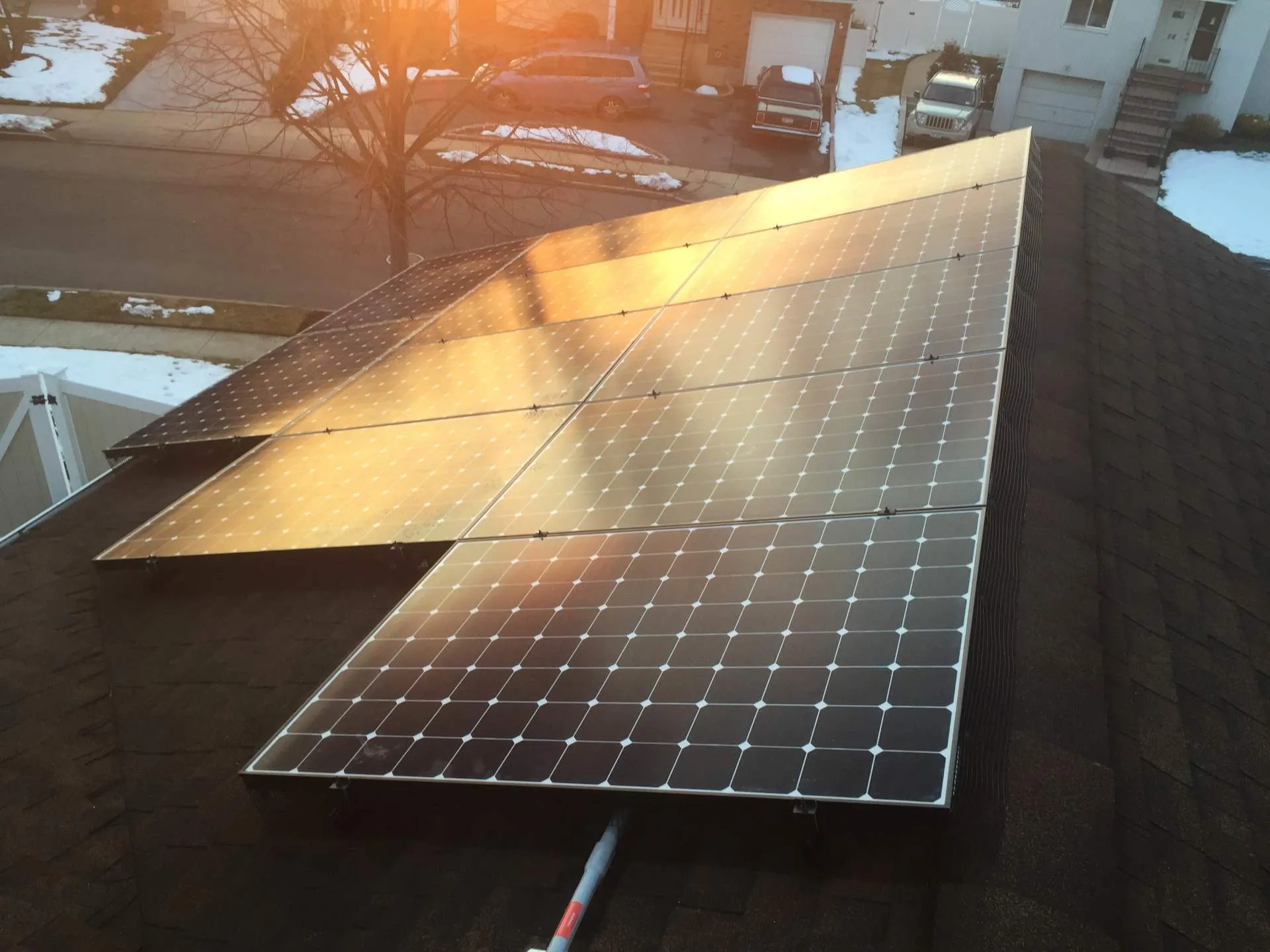 Solar Array on Home