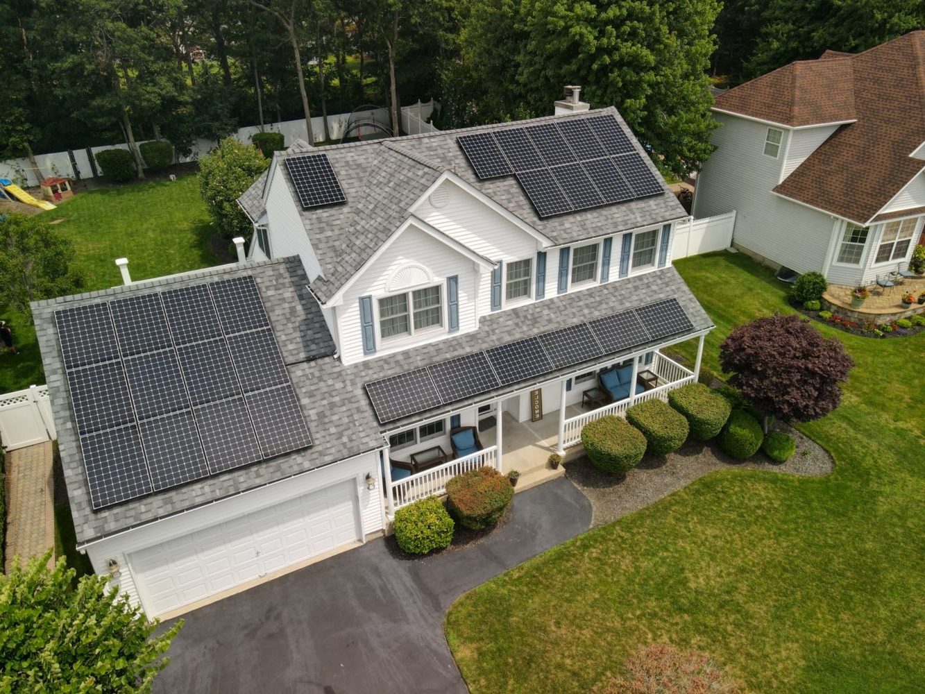 house with solar panels for lower electric bills pseg coned