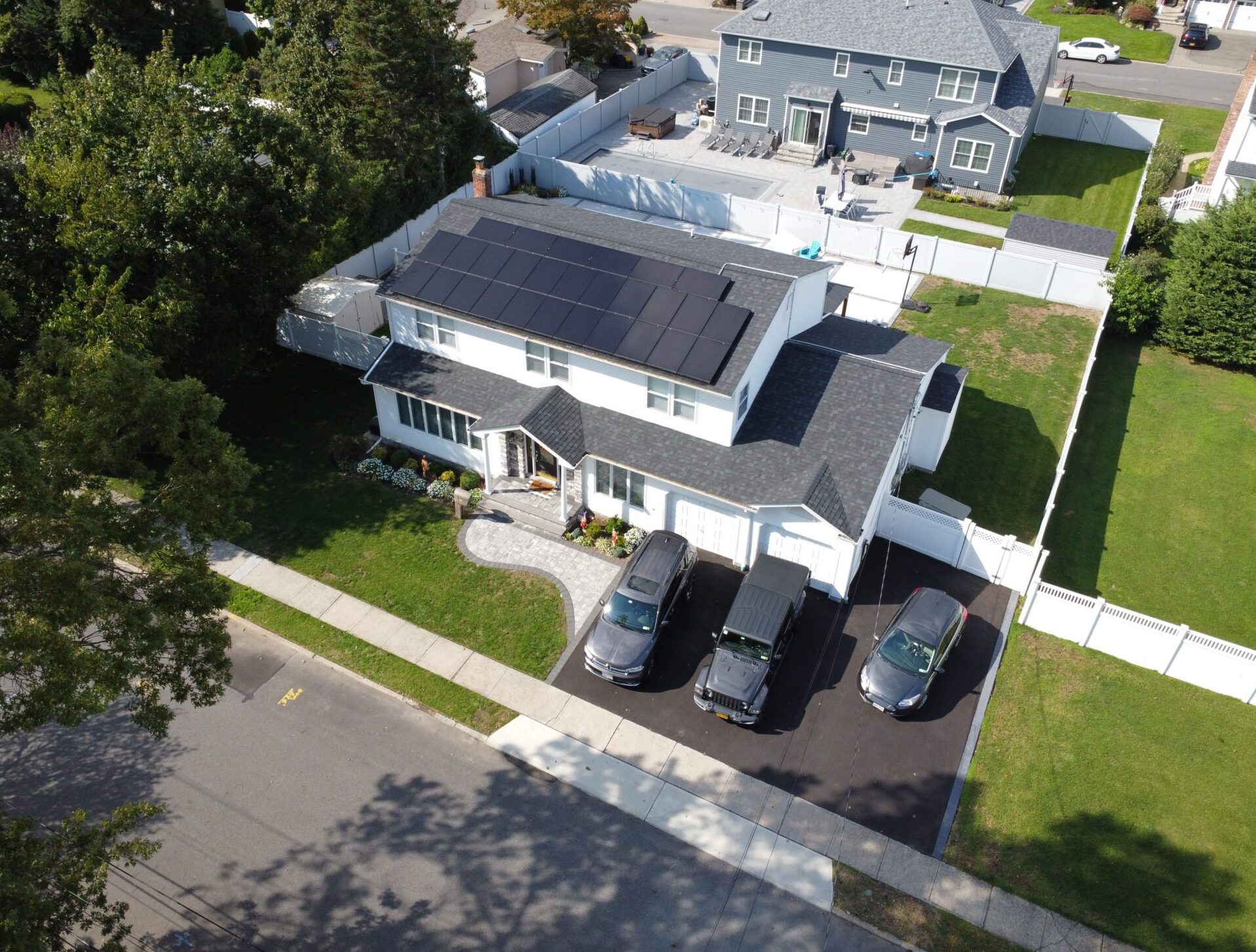 Plainview Long Island home solar installation